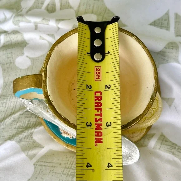 VTG Dainty 3D Still Life Cottagecore Tea With Lemon & Sugar Cubes Home Decor Art - Picture 12 of 12